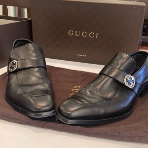 Gucci Dress Shoes size 8 1/2 worn once to my sisters wedding